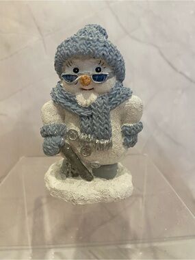 Vintage Encore Snow Buddies- Frostbite Snowman (Grandpa) Figurine